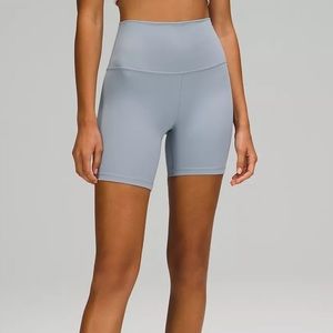 high rack sublime biker shorts white